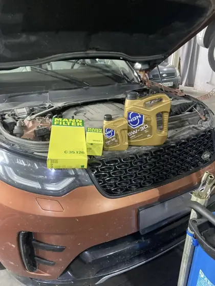 Масло и фильтры для ТО Land Rover Discovery